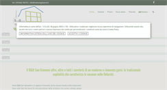 Desktop Screenshot of hotelsangiovanni.it